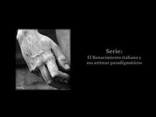 Escultura renacentista italiana