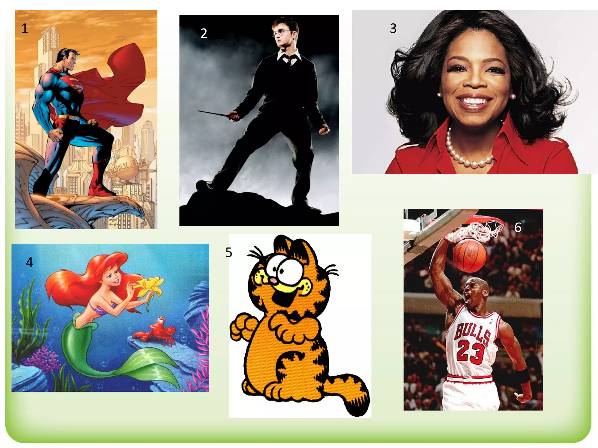 1   2       3




                    6
        5
4


                5
 