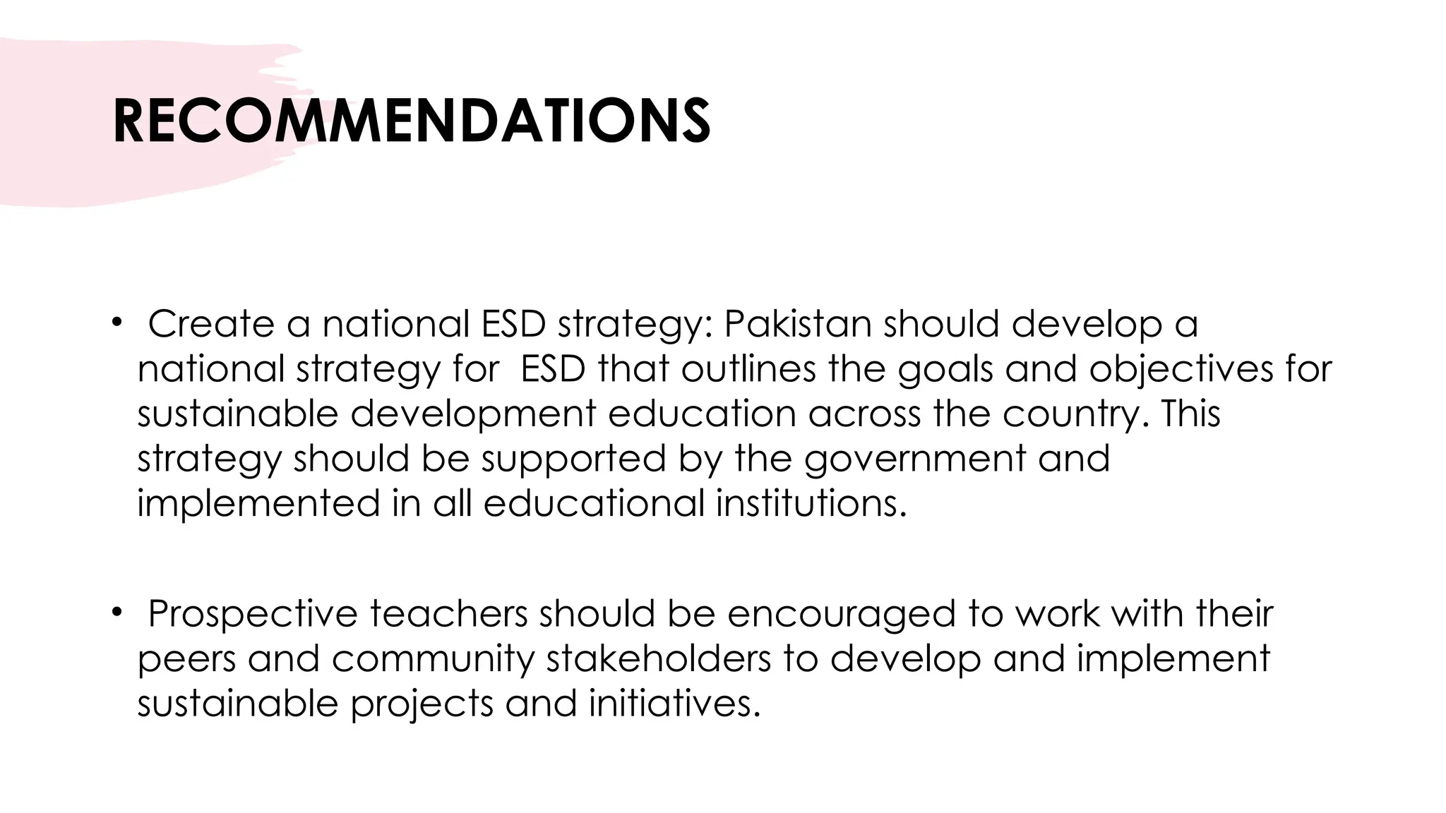 education for sustainable development (ESD) | PPTX