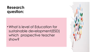 education for sustainable development (ESD) | PPTX