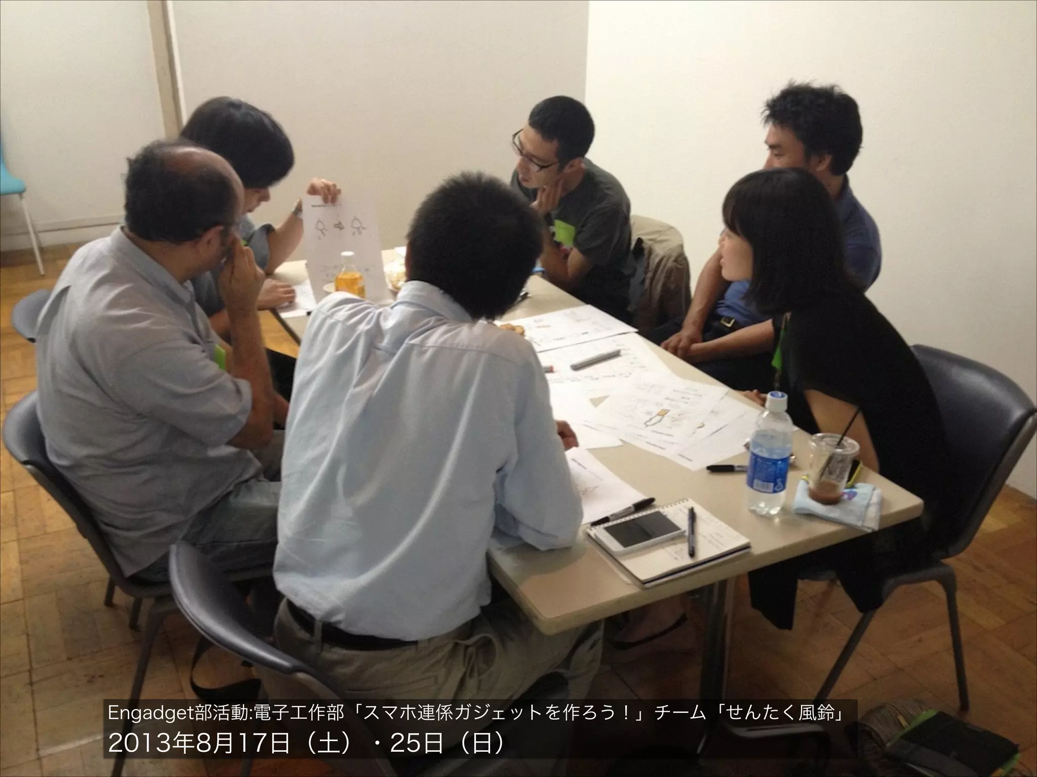 Engadget部活動:電子工作部「スマホ連係ガジェットを作ろう！」チーム「せんたく風鈴」

2013年8月17日（土）・25日（日）

 