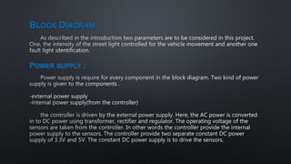 Automatic Street Light Controller Using Arduino | PPTX