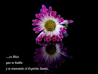…es Dios
que te habla
y te transmite el Espíritu Santo.
 