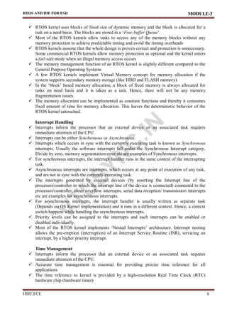 ESD BEC601 embedded system notes Mod 3.pdf