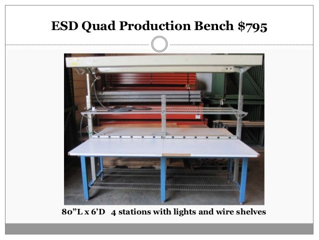 Static Control Esd Electronic Work Benches