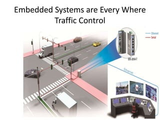 Embedded Systems are Every Where
Traffic Control
 