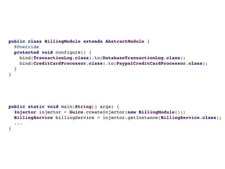 Dependency Injection for Eclipse developers