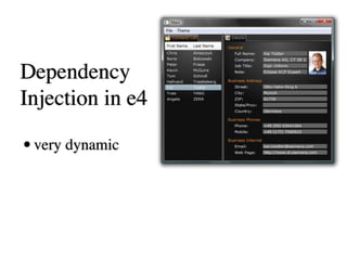 Dependency Injection for Eclipse developers