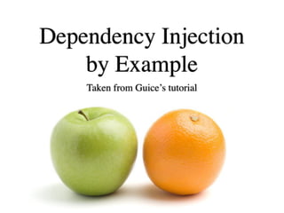 Dependency Injection for Eclipse developers