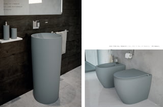30 Bull Bull 31
LAVABO FLAT 5 MAGNESIO
FLAT 5 WASH BASIN MAGNESIO
ART.MGLVF05
VASO TERRA BULL MAGNESIO / BULL BACK TO WALL WC MAGNESIO – ART.MGWCBLL
30 Bull Bull 31
 