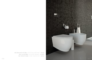 VASO SOSPESO NO-RIM FOX BIANCO / NO-RIM FOX WALL HUNG WC WHITE – ART.WCSF
SEDILE SLIM FOX BIANCO / FOX SLIM SEAT COVER WHITE – ART.CWFRF​
BIDET SOSPESO FOX BIANCO / FOX WALL HUNG BIDET WHITE – ART.BDSF
76 Fox Fox 77
 