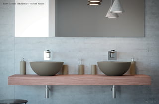 146 Piani lavabo Piani lavabo 147
PIANO LAVABO 160x50Xh10 FINITURA ROVERE
 