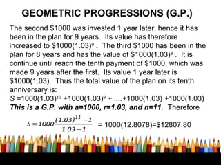 Mathematic symbols & Progression | PPT