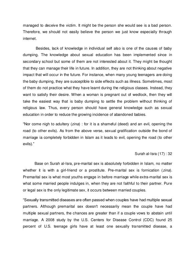 term paper solution baby dumping
