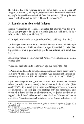 El Infierno : a la luz del corán y la Sunnah | PDF