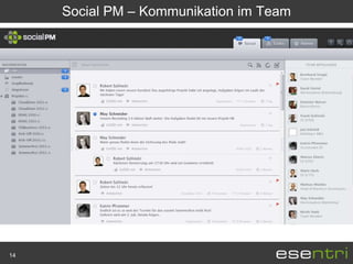 Social PM – Kommunikation im Team




14
 