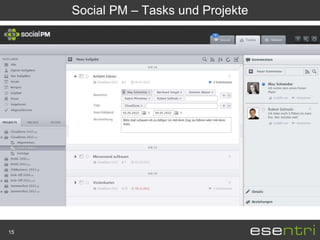 Social PM – Tasks und Projekte




15
 