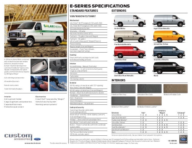 2014 ford e series van