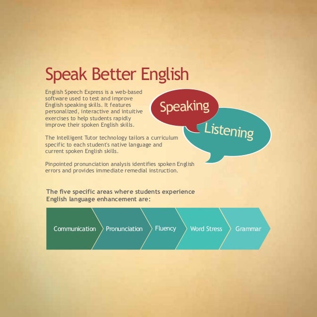 English Speech Express