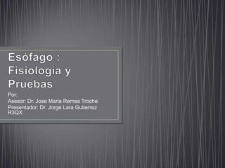 Por:
Asesor: Dr. Jose Maria Remes Troche
Presentador: Dr. Jorge Lara Gutierrez
R3QX
 