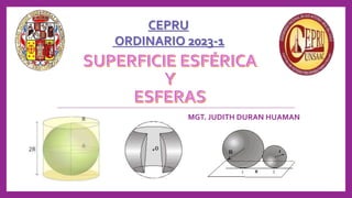 MGT. JUDITH DURAN HUAMAN
CEPRU
ORDINARIO 2023-1
 