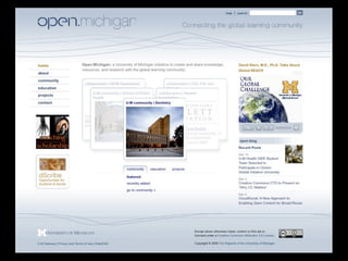 Enriching Scholarship 2009 - Creating Open Educational Resources