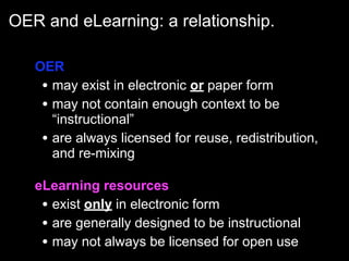 Enriching Scholarship 2009 - Creating Open Educational Resources