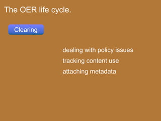 Enriching Scholarship 2009 - Creating Open Educational Resources