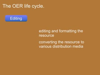 Enriching Scholarship 2009 - Creating Open Educational Resources