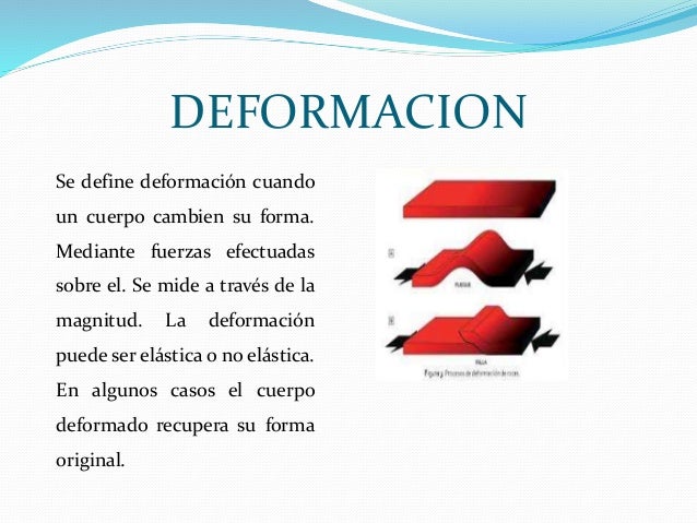 Esfuerzo y deformacion