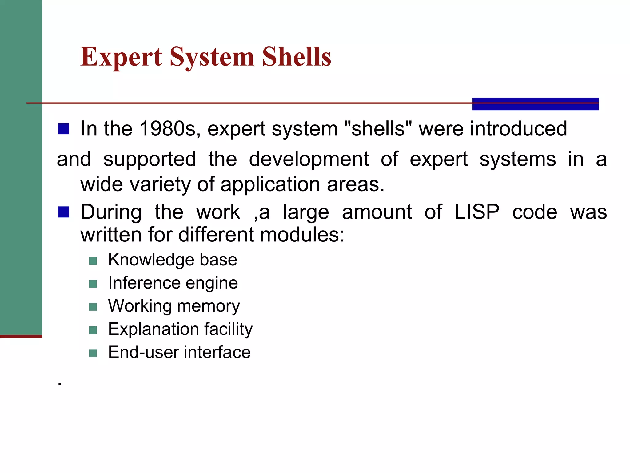 Expert System Full Details | PPT