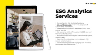 Esg Analytics Unlocking Sustainable Value | PDF