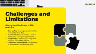 Esg Analytics Unlocking Sustainable Value | PDF