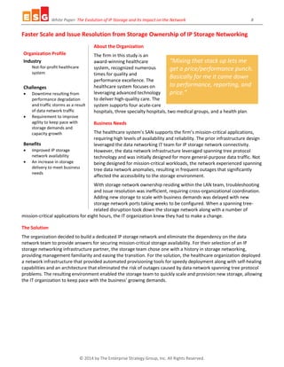 The Evolution of IP Storage and Its Impact on the Network | PDF