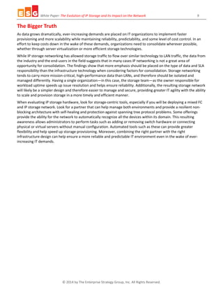 The Evolution of IP Storage and Its Impact on the Network | PDF