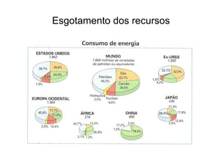 Esgotamento dos recursos 
