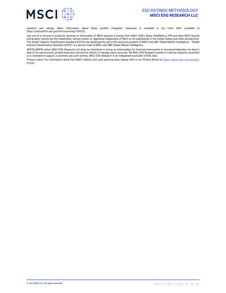 Msci Form Tài liệu hay về ESG - kinh tế bền vững.. | PDF
