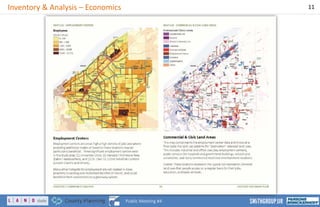 Inventory & Analysis – Economics 11
Public Meeting #4
 
