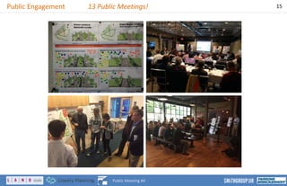 Public Engagement 13 Public Meetings! 15
Public Meeting #4
 