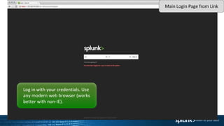 Log in with your credentials. Use
any modern web browser (works
better with non-IE).
Main Login Page from Link
 