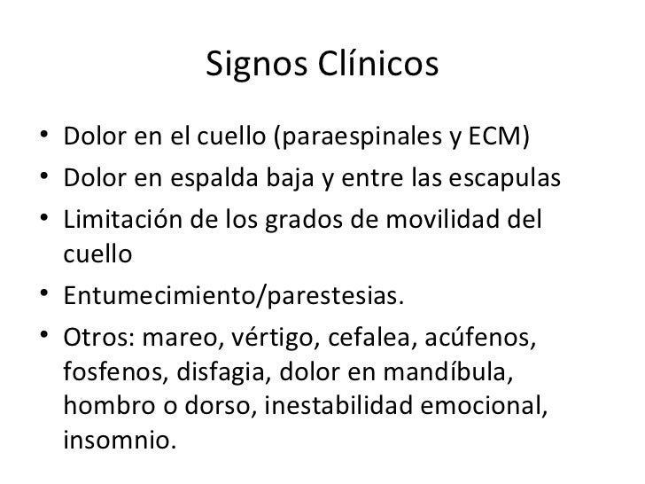 Que es posible curar la osteocondrosis del cuello