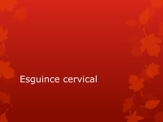 Esguince cervical
 