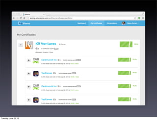 Tuesday, June 25, 13
 