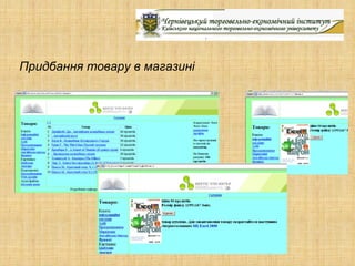 Придбання товару в магазині
 