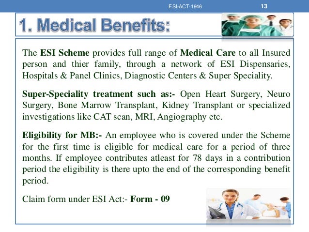 esi act 1948 esi full form