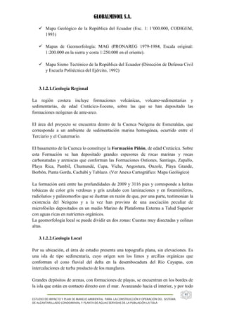 Codigem EsIA Alcantarillado La Tola | PDF