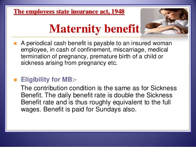 esi act 1948 with forms attachment esi full form
