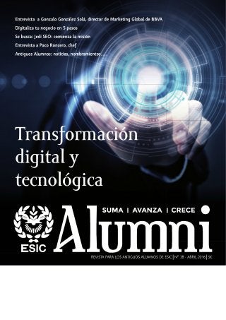 Revista ESIC Alumni Especial "Transformacion Digital" D.Villaseca