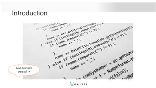 Introduction
A ne pas faire
chez soi ->
 