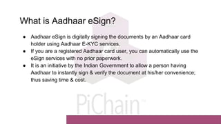 Esign or Electronic Signature | PPTX